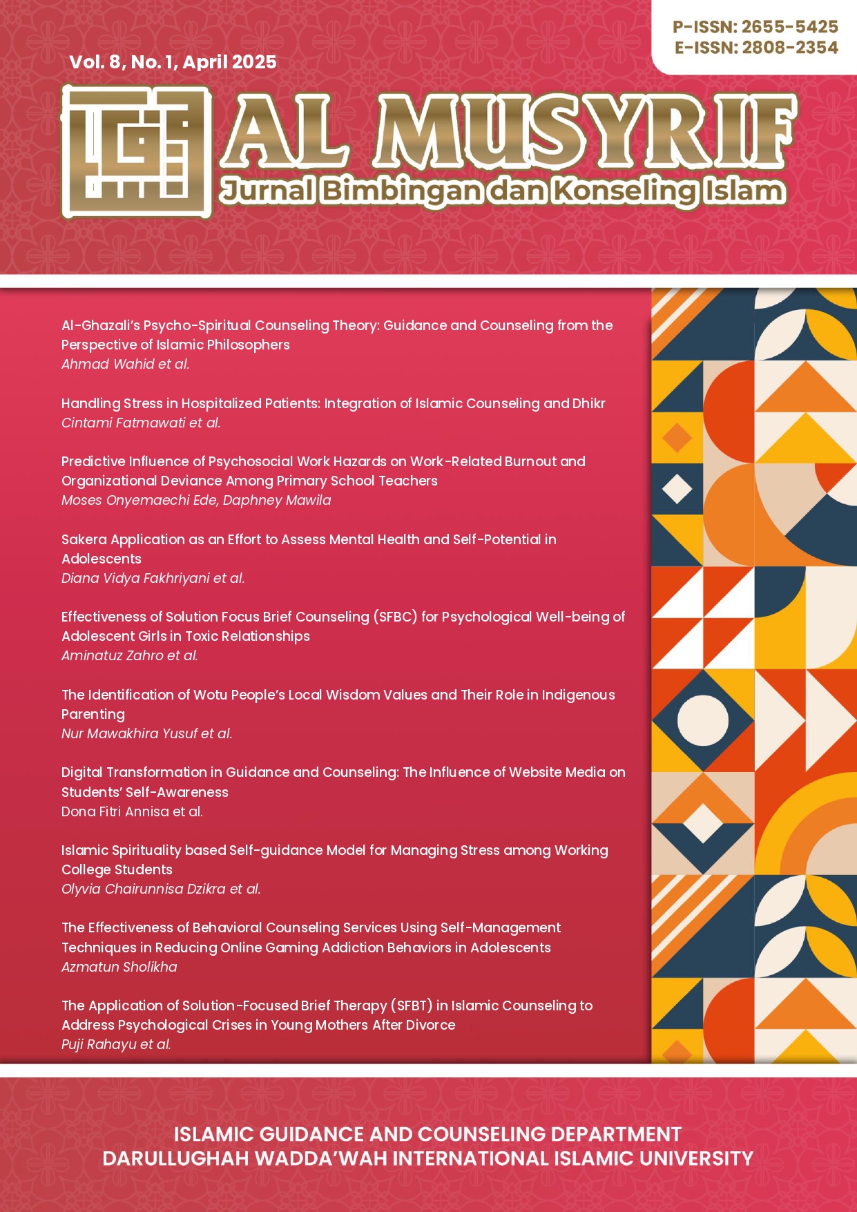 View Vol. 8 No. 1 (2025): April